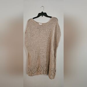 LOFT Beige Knit Sweater